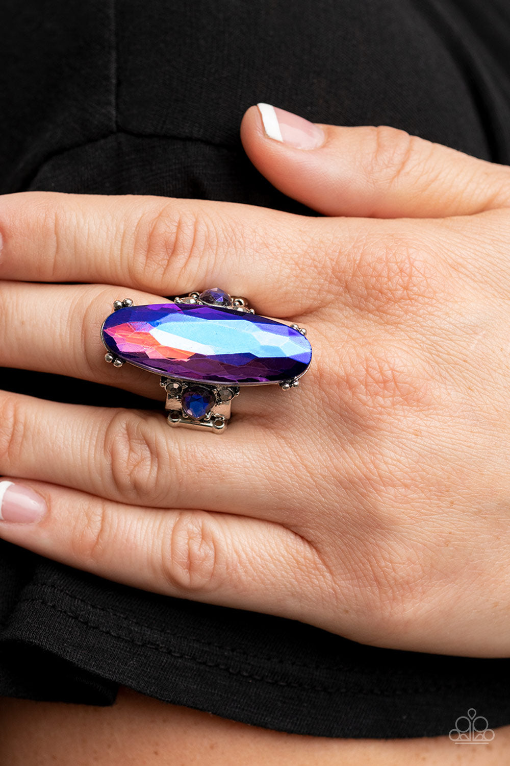 Paparazzi Accessories: Interdimensional Dimension - Blue Ring