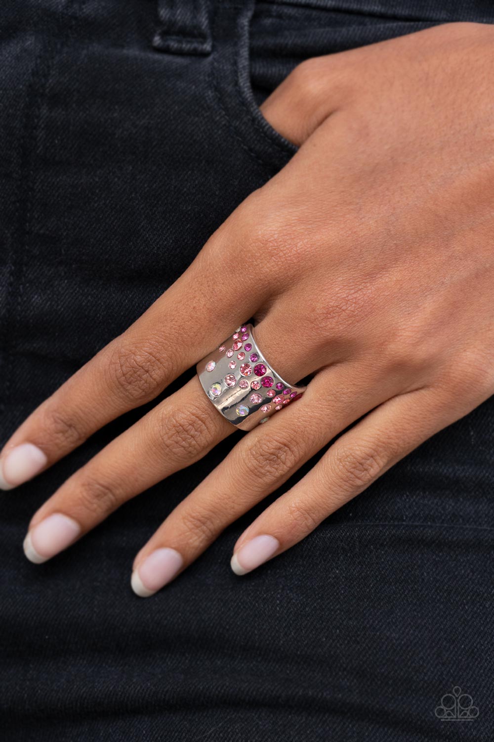 Paparazzi Accessories: Sizzling Sultry - Pink Ring