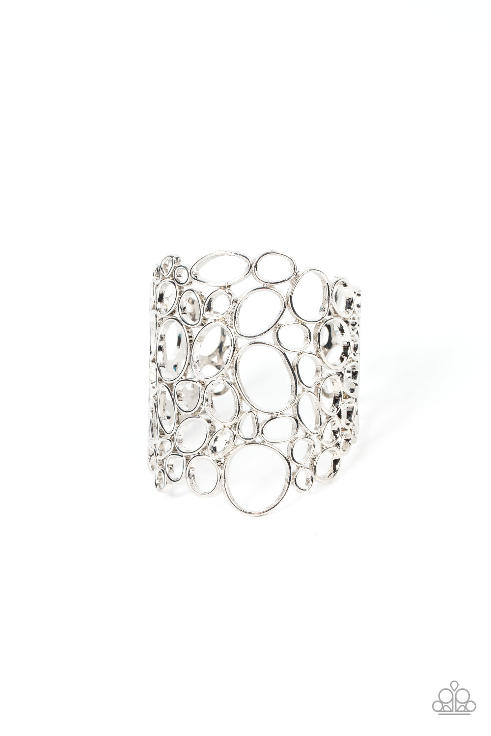 Paparazzi Accessories: All Turned Around - Silver Bracelet