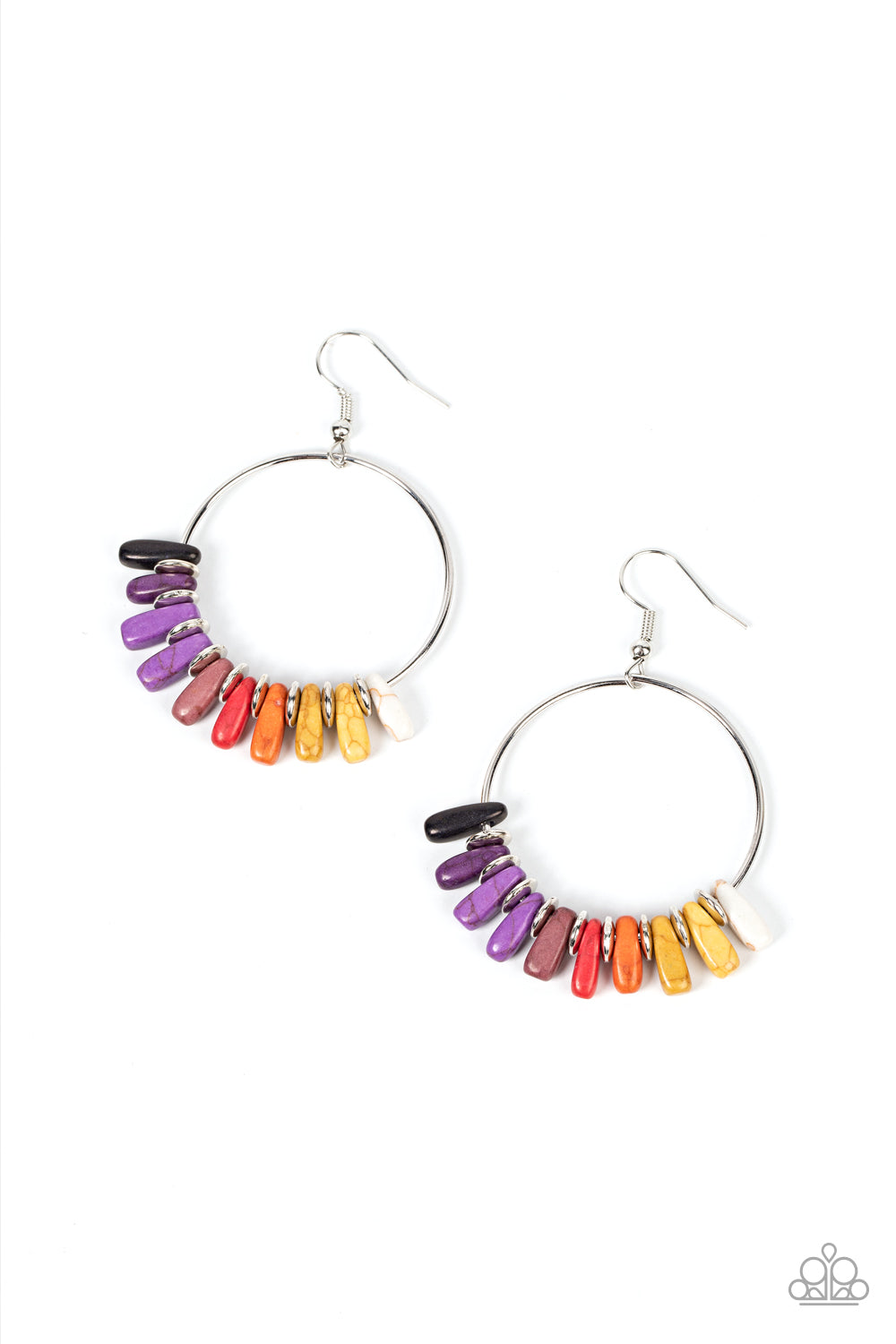 Paparazzi Accessories: Earthy Ensemble - Multi Earring