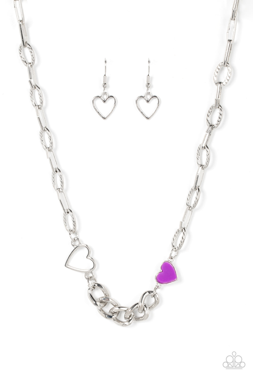 Paparazzi Accessories: Little Charmer - Purple Necklace