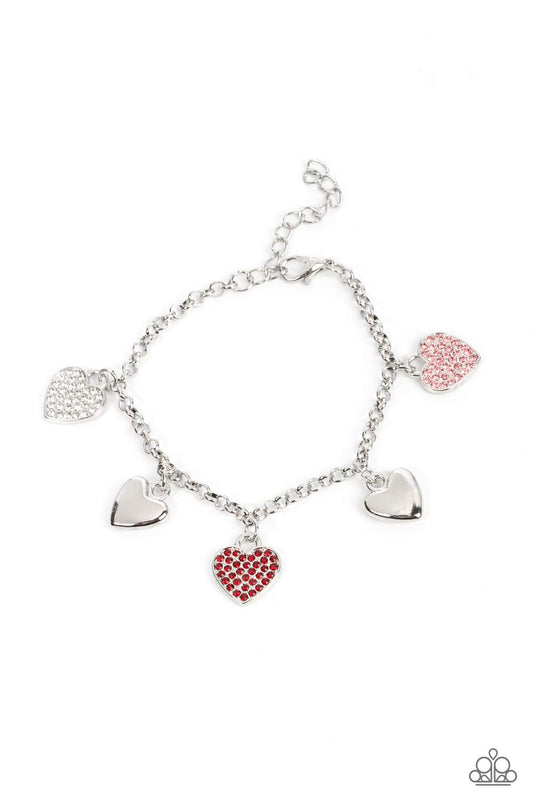 Paparazzi Accessories: Lusty Lockets - Multi Bracelet