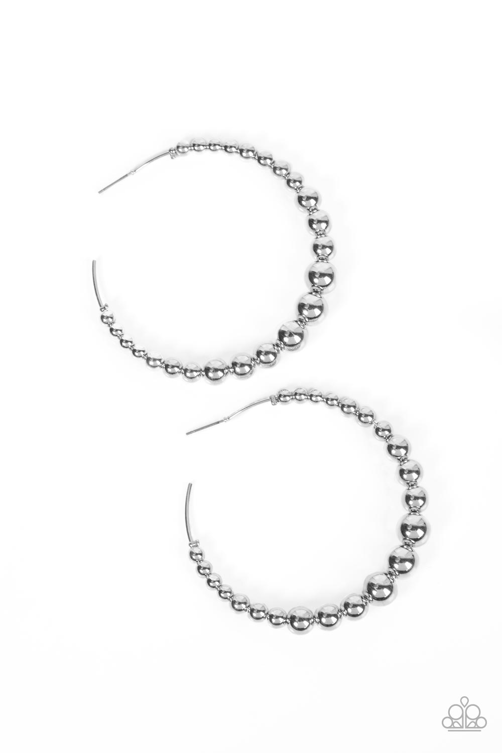 Paparazzi Accessories: Show Off Your Curves - Silver Earring