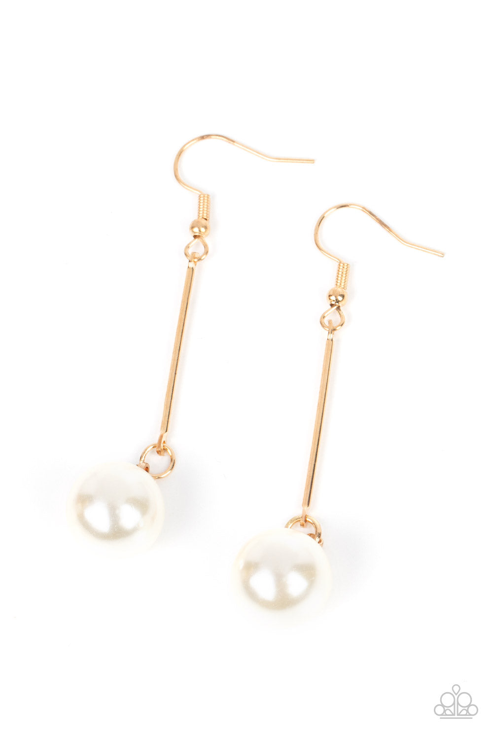 Paparazzi Accessories: Pearl Redux - Gold Earring