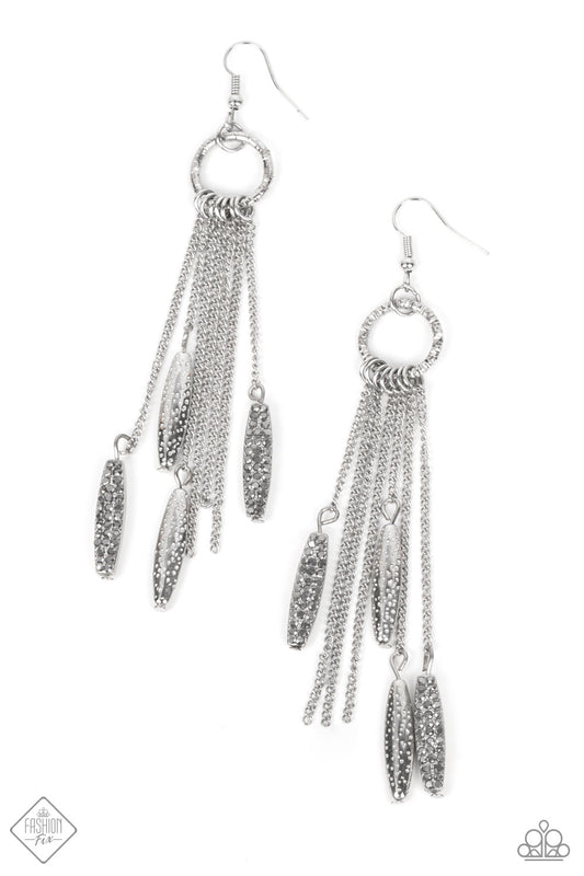 Paparazzi Accessories: Thrifty Tassel - Silver Earring