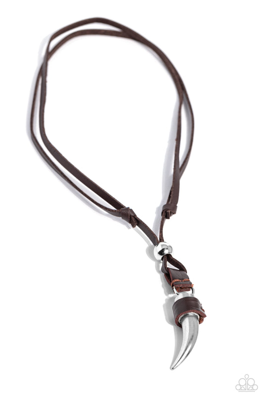 Paparazzi Accessories: Show Your Claws - Brown Necklace