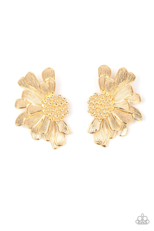 Paparazzi Accessories: Farmstead Meadow - Gold Earring