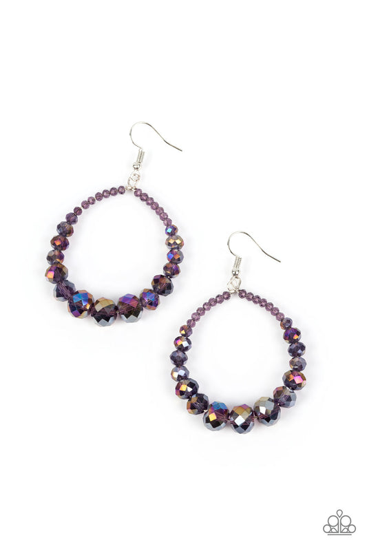 Paprazzi Accessories: Astral Aesthetic - Purple Earring