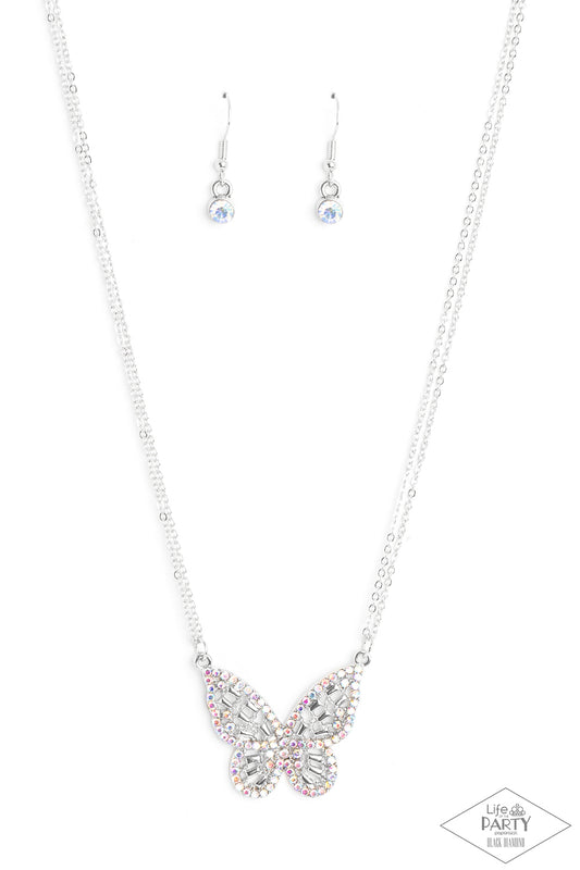 Paparazzi Accessories: Baroque Butterfly - Multi Necklace