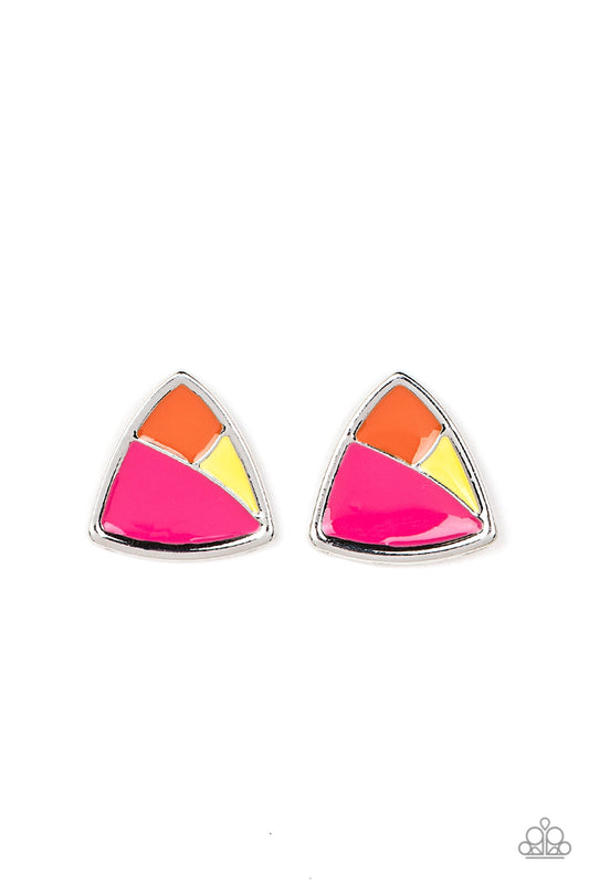 Paparazzi Accessories: Kaleidoscopic Collision - Multi Earring