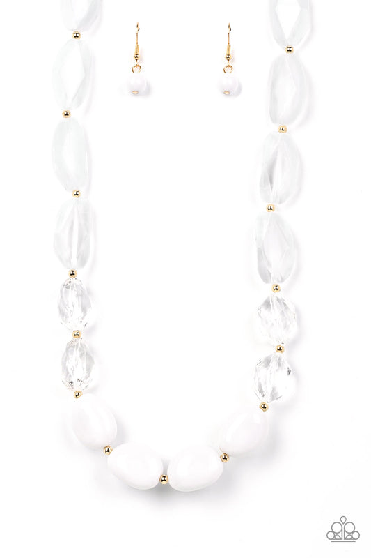 Paparazzi Accessories: Private Paradise - White Neklace