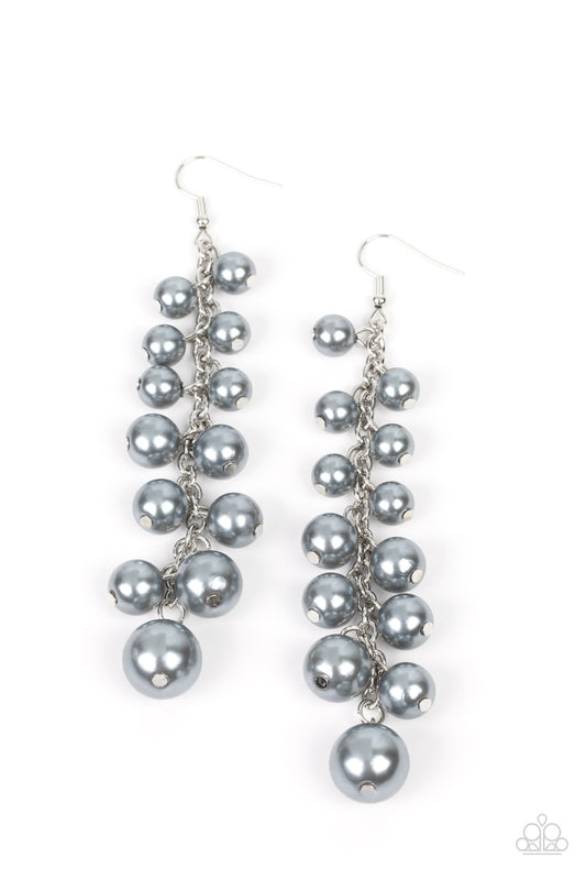 Paparazzi  Accessories: Atlantic Affair - Silver Earring