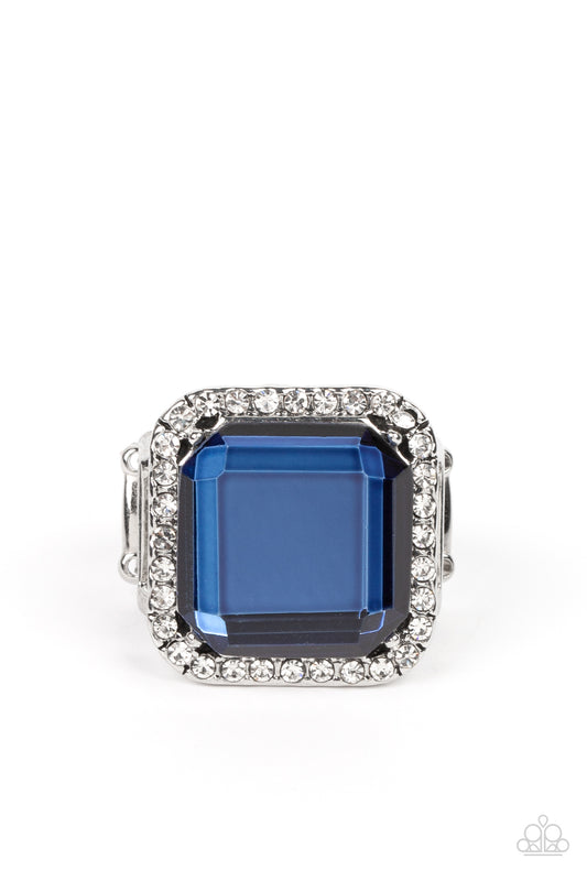 Paparazzi Accessories: Slow Burn - Blue Ring