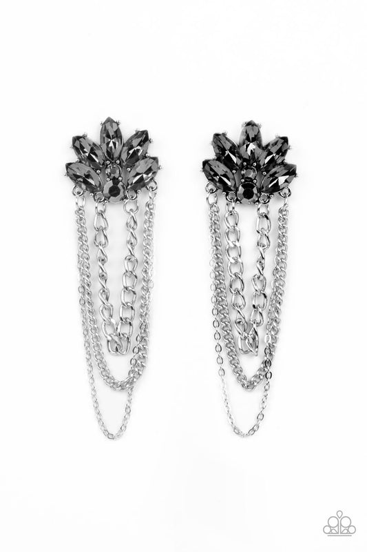 Paparazzi Accessories: Reach for the SKYSCRAPERS - Silver Earring
