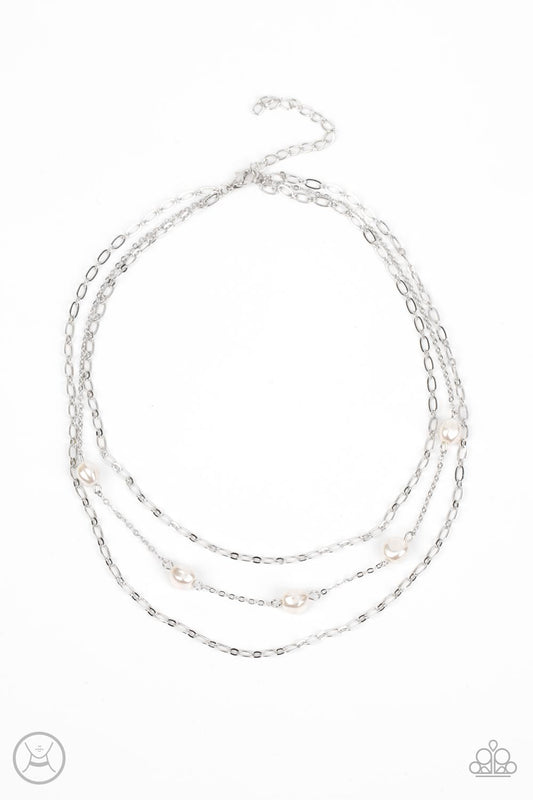 Paparazzi Accessories: Offshore Oasis - White Necklace