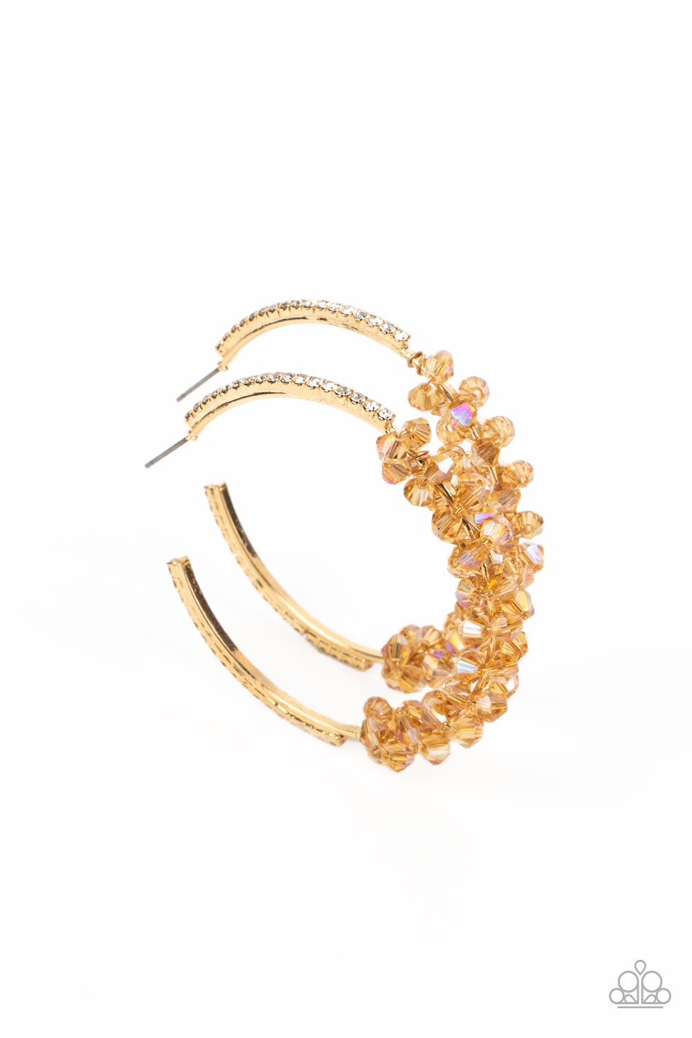 Paparazzi Accessories: Bubble-Bursting Bling - Gold Earring