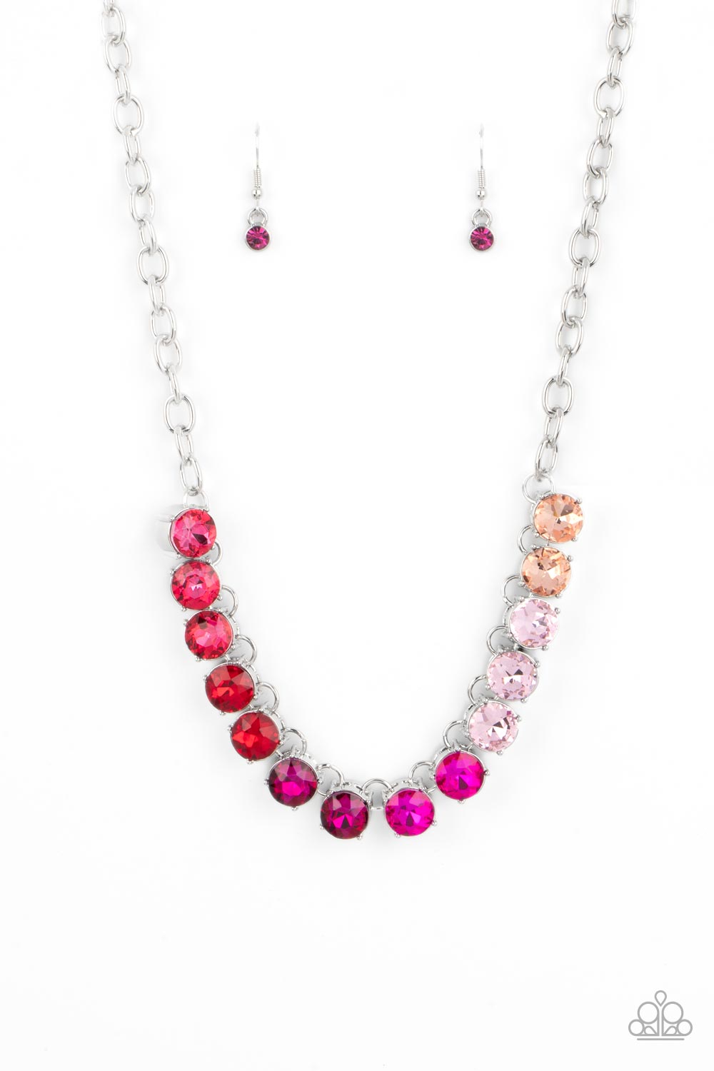 Paparazzi Accessories: Rainbow Resplendence - Pink Necklace