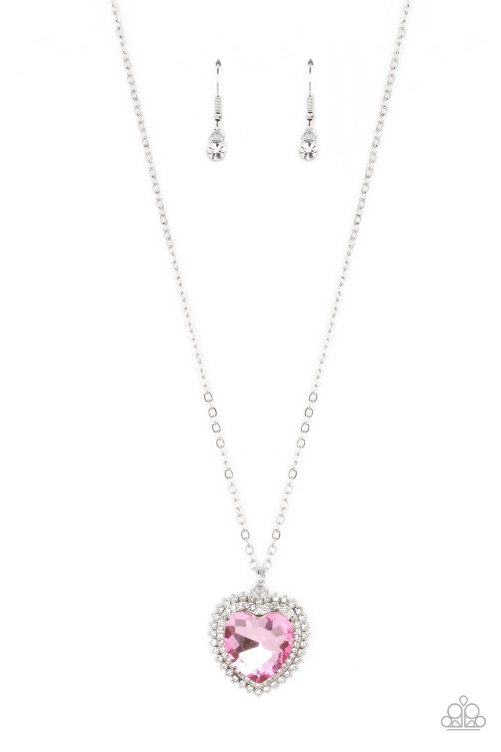 Paparazzi Accessories:Sweethearts Stroll - Pink Necklace