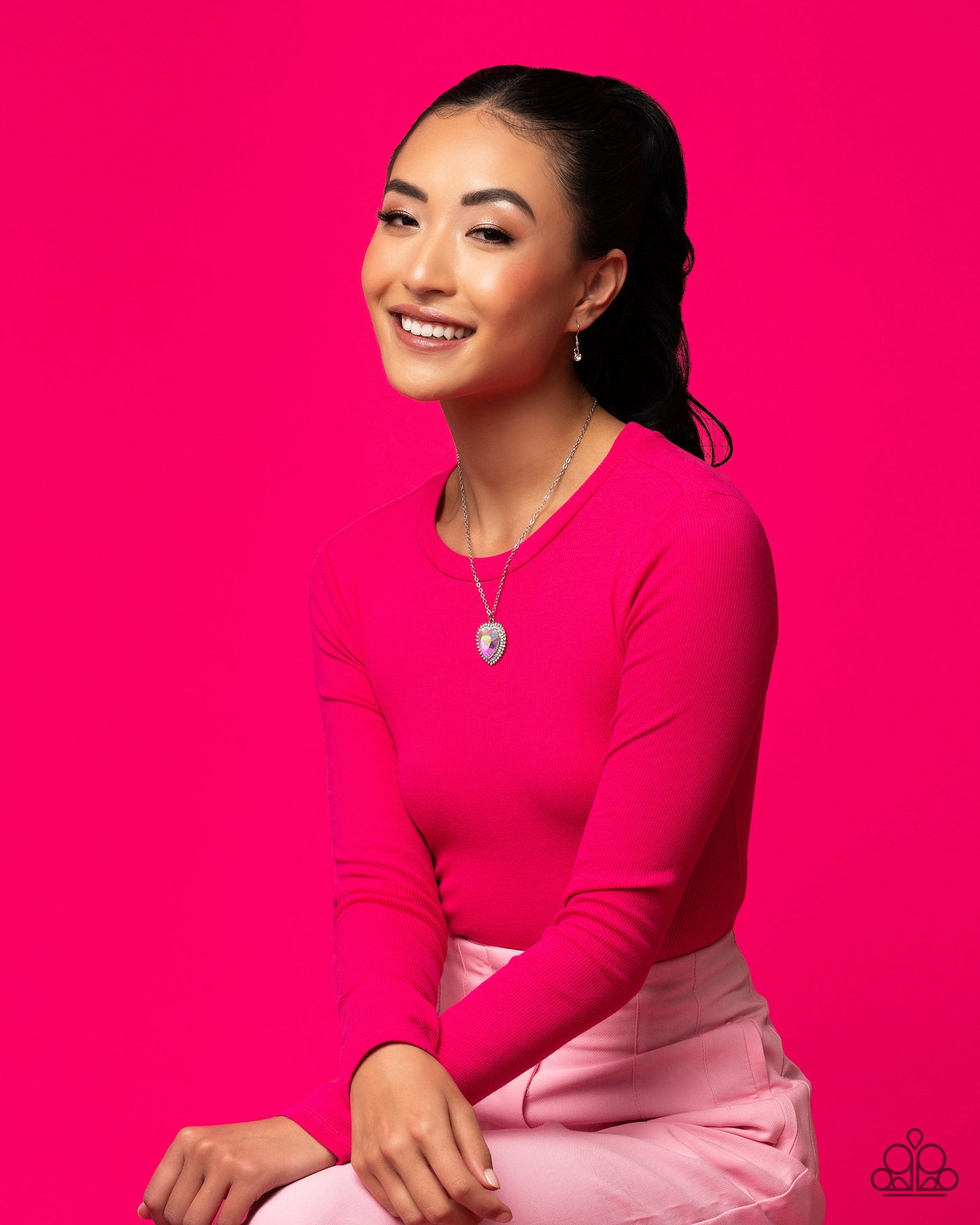 Paparazzi Accessories:Sweethearts Stroll - Pink Necklace