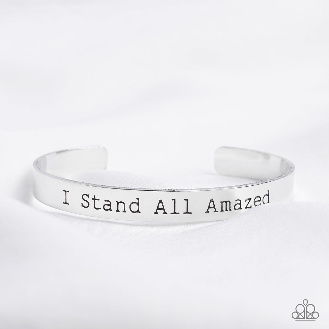 Paparazzi Accessories: I Stand All Amazed - Silver Bracelet