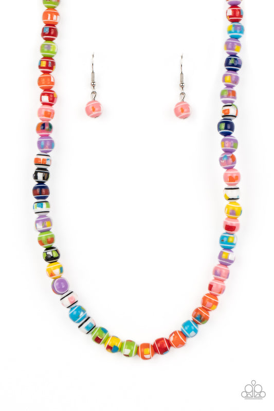 Paparazzi Accessories: Gobstopper Glamour - Multi Necklace