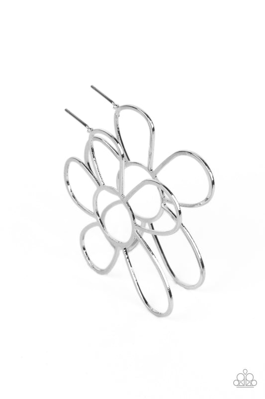 Paparazzi Accessories: Rustic Rarity - Silver Earring