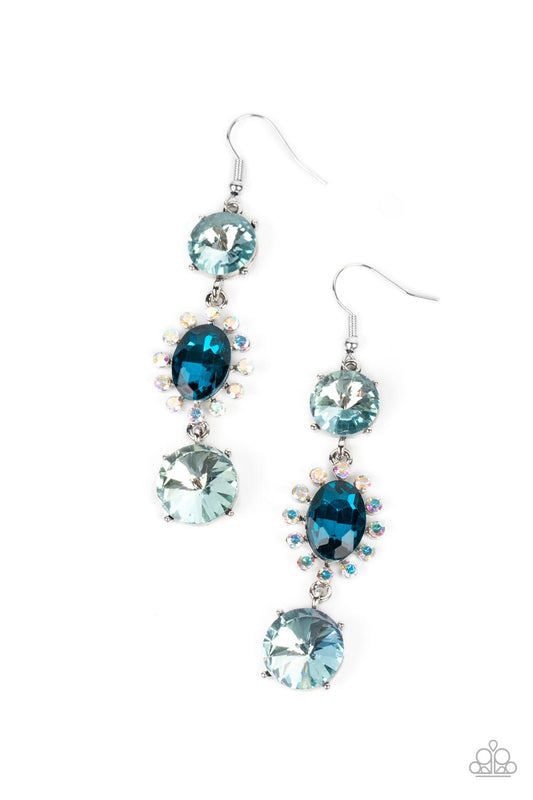 Paparazzi Accessories: Magical Melodrama - Blue Earrings