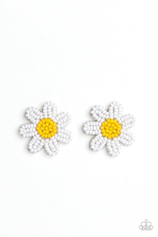Paparazzi Accessories: Sensational Seeds - White Earring