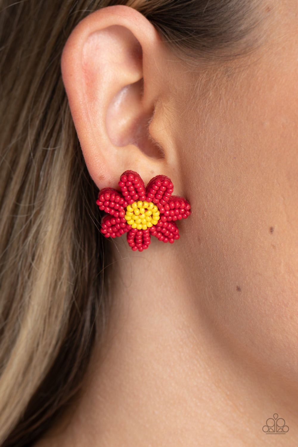 Paparazzi Accessories: Sensational Seeds - Red Earring