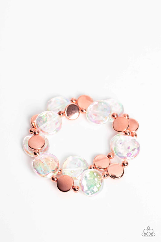 Paparazzi Accessories: Discus Throw - Copper Bracelet