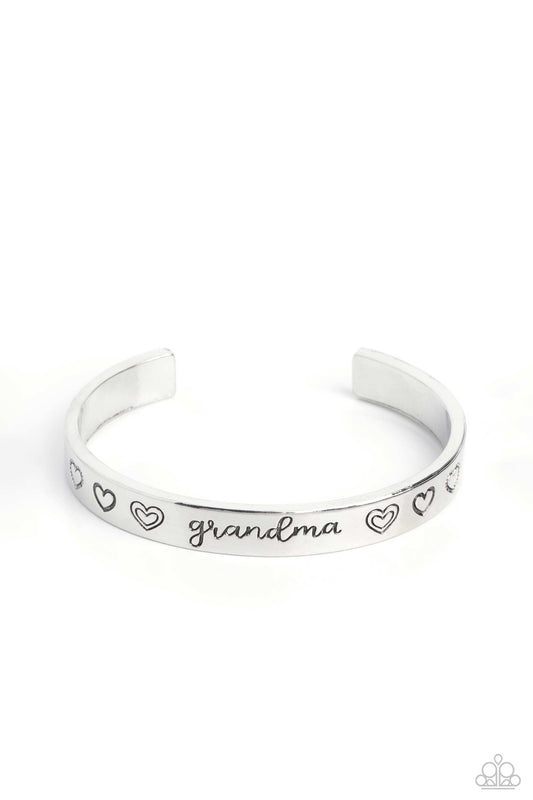 Paparazzi Accessories: A Grandmothers Love - Silver Bracelet