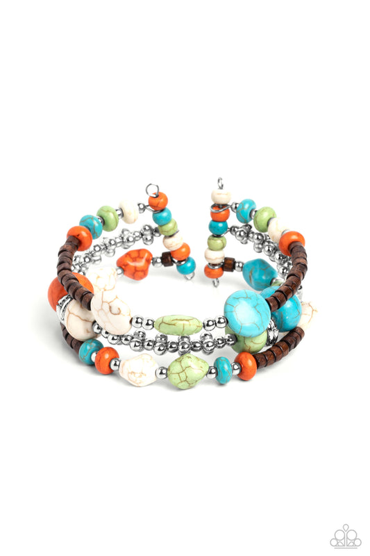 Paparazzi Accessories:Operation Outdoors - Multi Bracelet