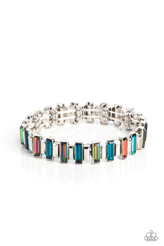 Paparazzi Accessories: BURSTING the Midnight Oil - Multi Bracelet