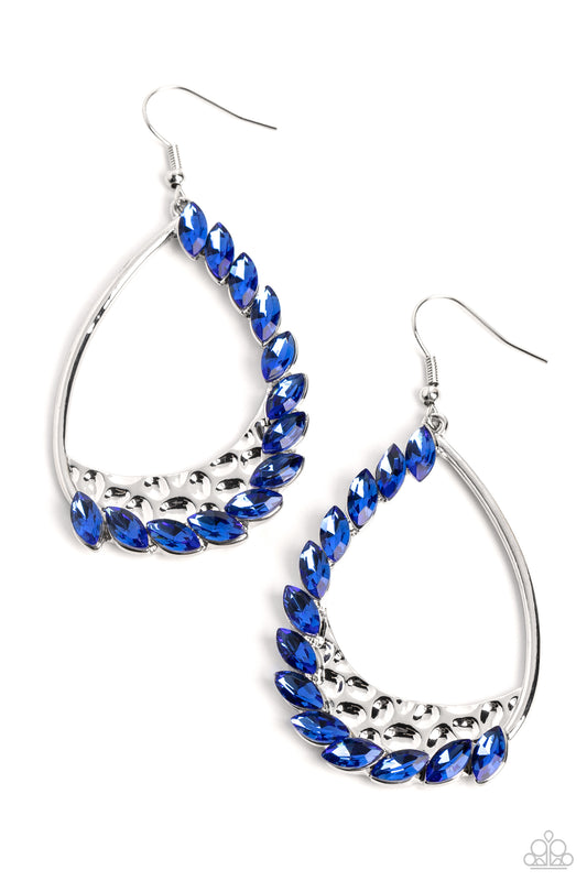 Paparazzi Accessories: Looking Sharp - Blue Earring