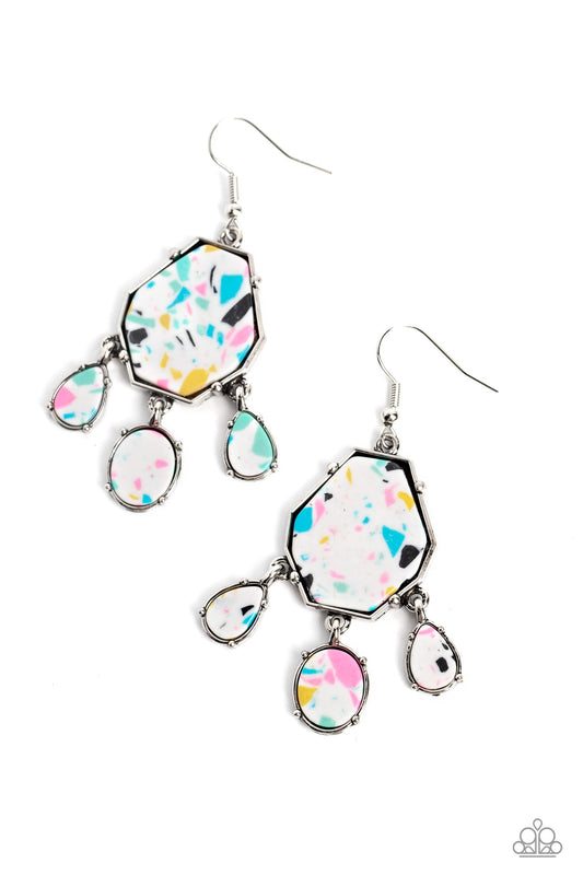 Paparazzi Accessories: Organic Optimism - White Earring