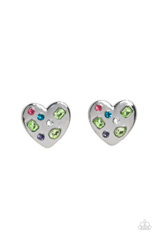 Paparazzi Accessories: Relationship Ready - Green Earring