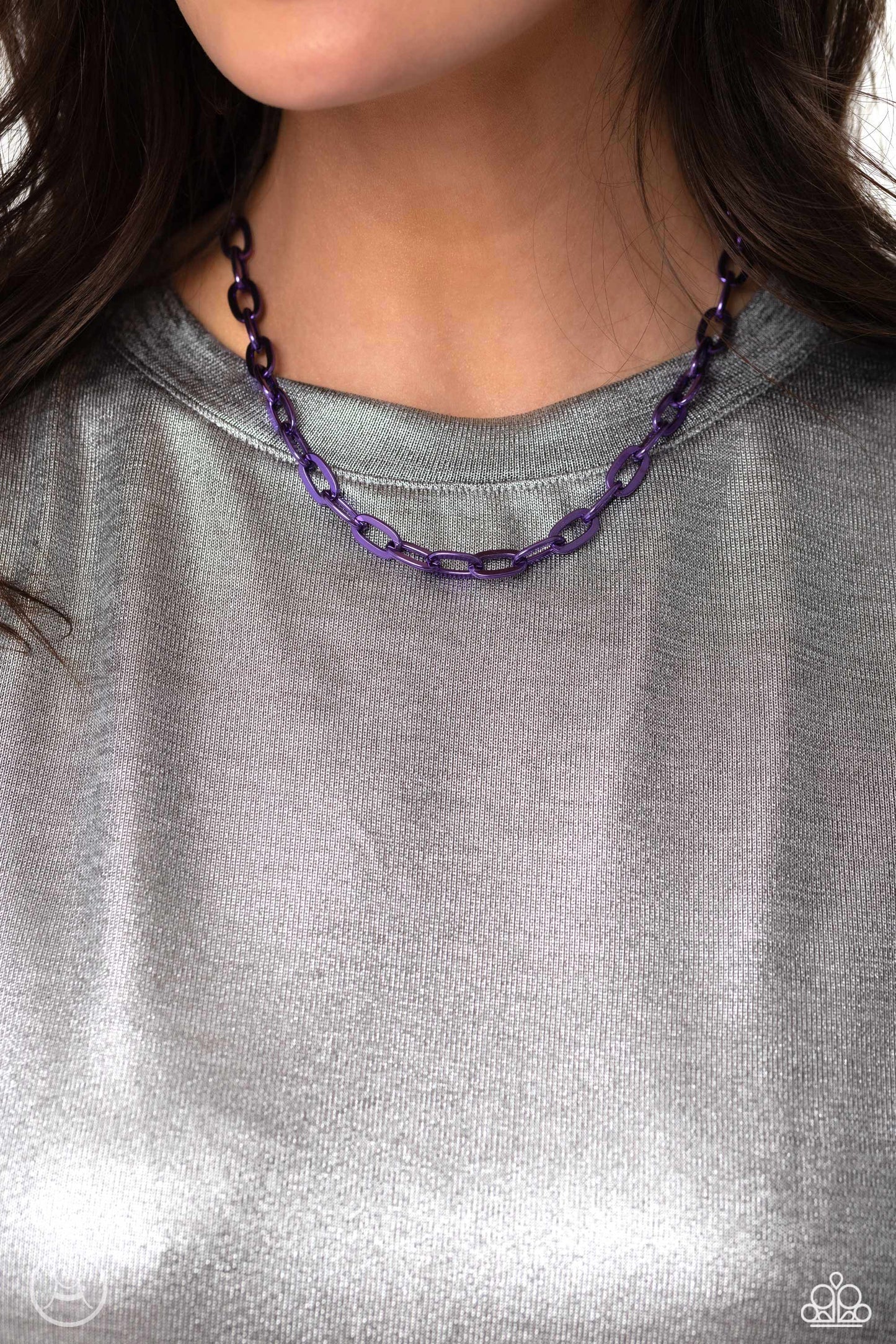 Paparazzi Accessories: Exuberant Encore - Purple Necklace