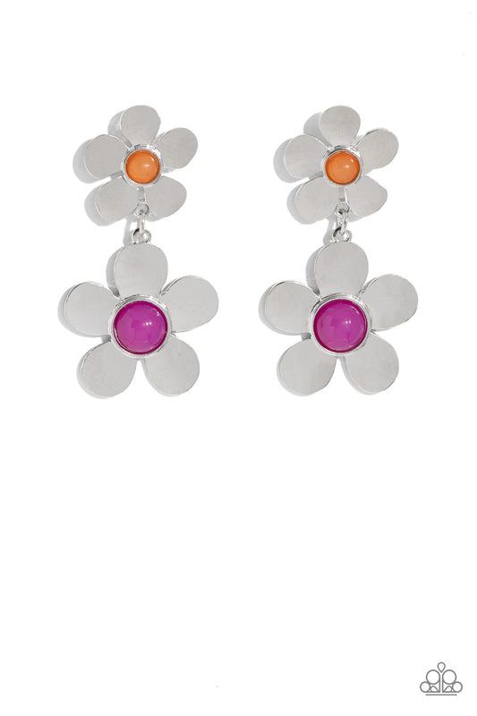 Paparazzi Accessories: Fashionable Florals - Pink Earring