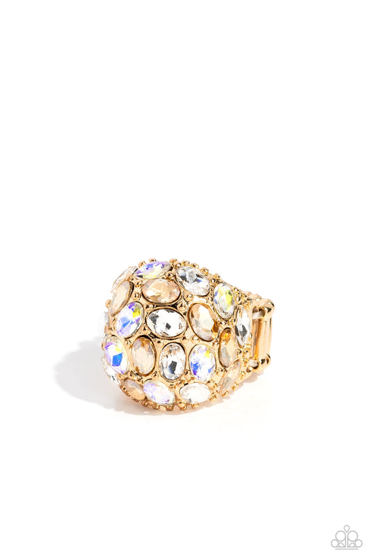 Paparazzi Accessories: BLING Loud and Proud - Gold Ring