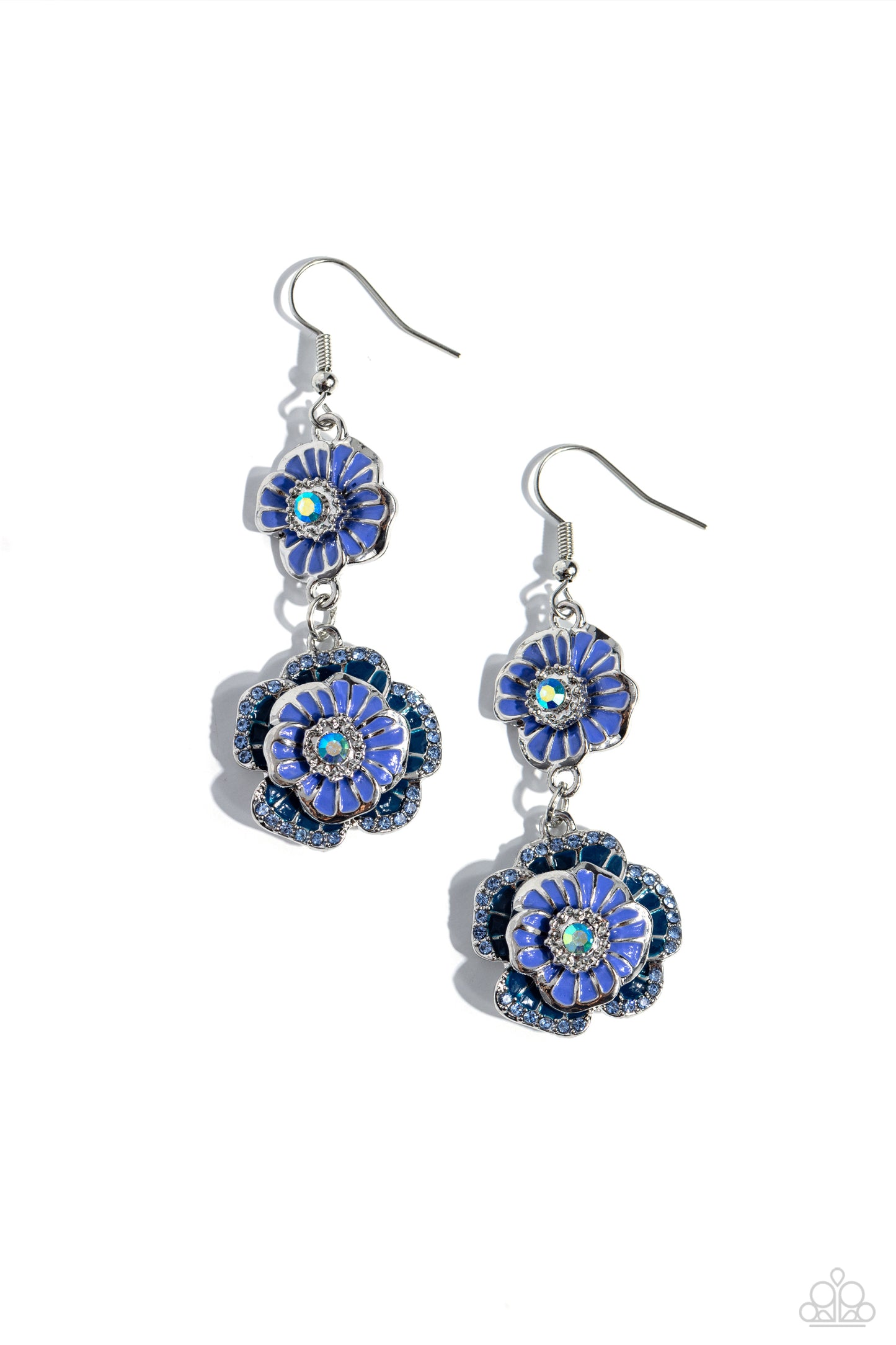 Paparazzi Accessories: Intricate Impression - Blue Earring