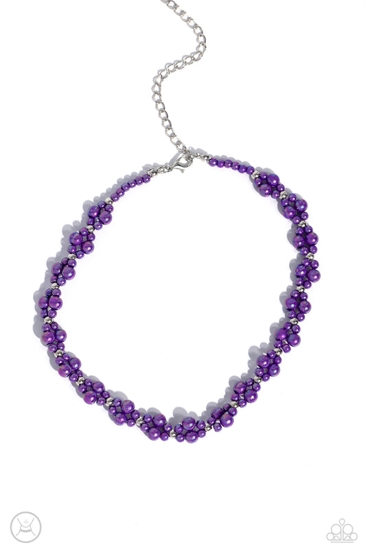 Paparazzi Accessories: Dreamy Duchess - Purple Necklace
