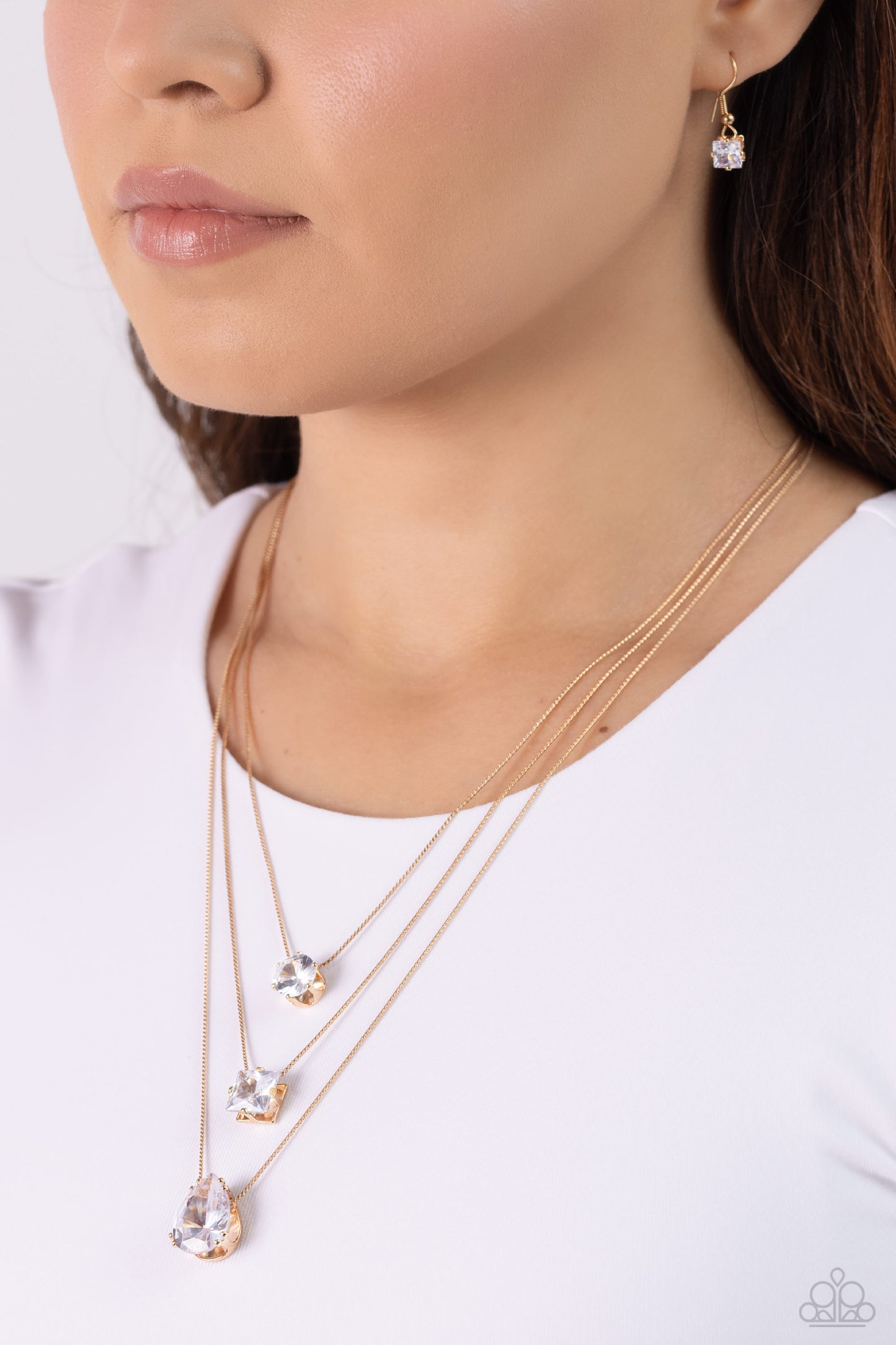 Paparazzi Accessories: Lustrous Layers - Gold Necklace