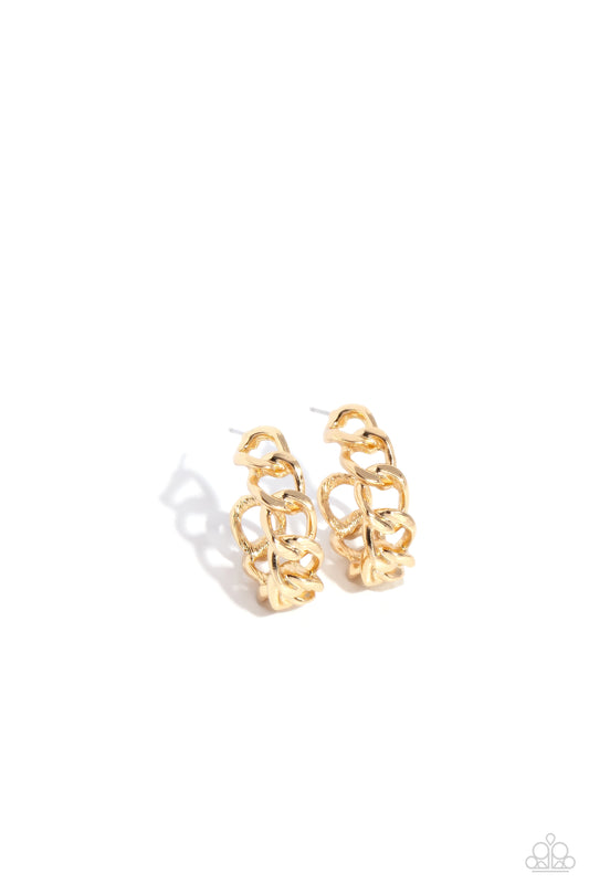 Paparazzi Accessories: Casual Confidence - Gold Earring