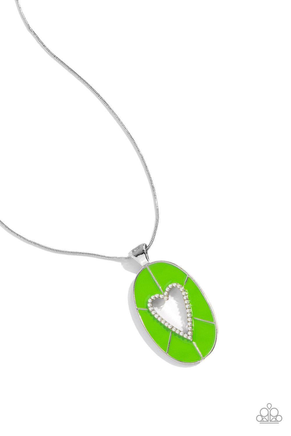 Paparazzi Accessories: Airy Affection - Green Necklace