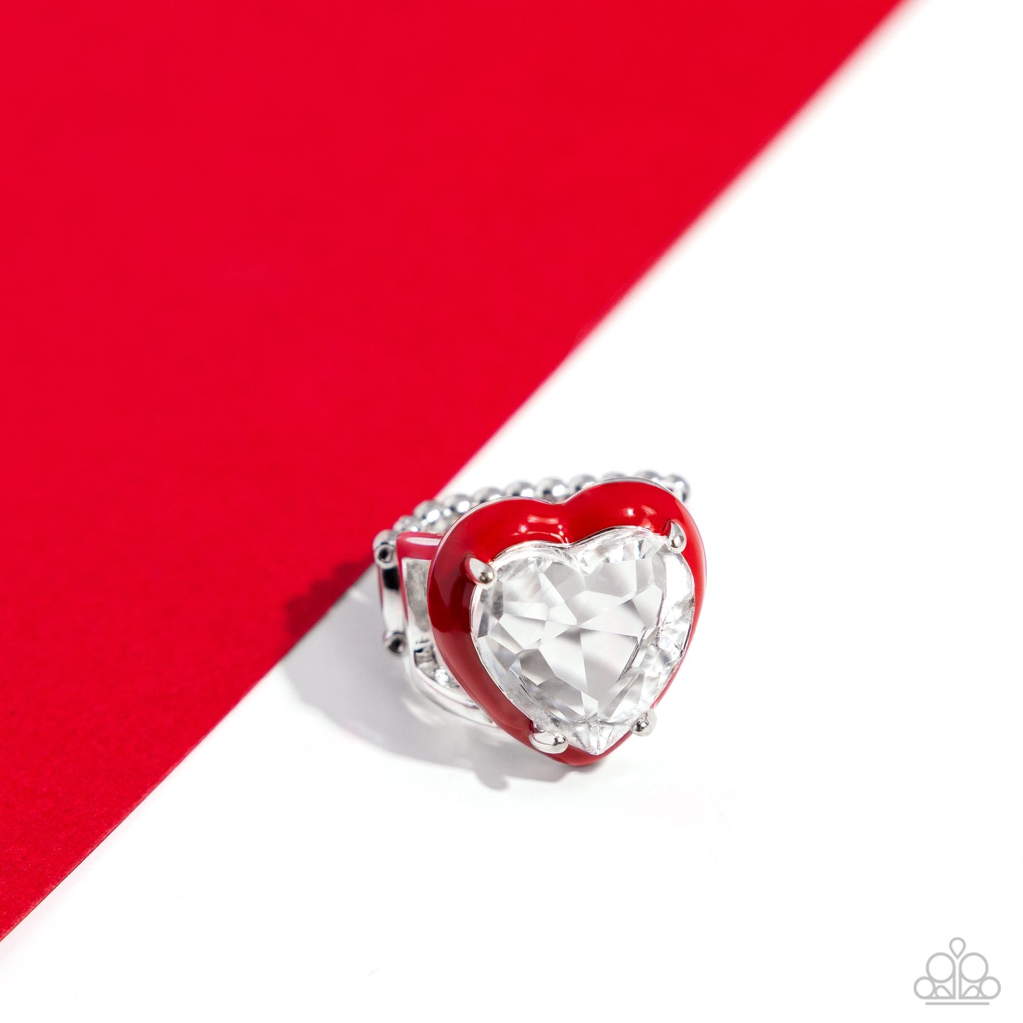 Paparazzi Accessories: Hallmark Heart - Red Ring