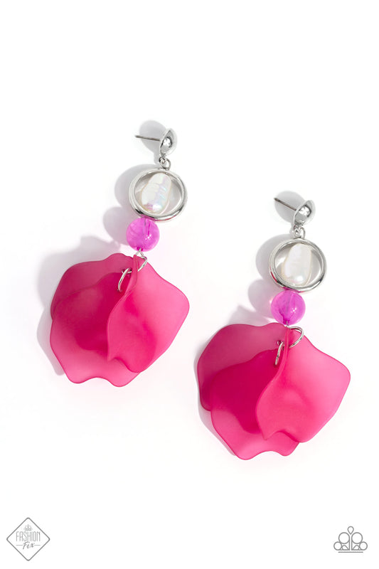 Paparazzi Accessories: Lush Limit - Pink Earring