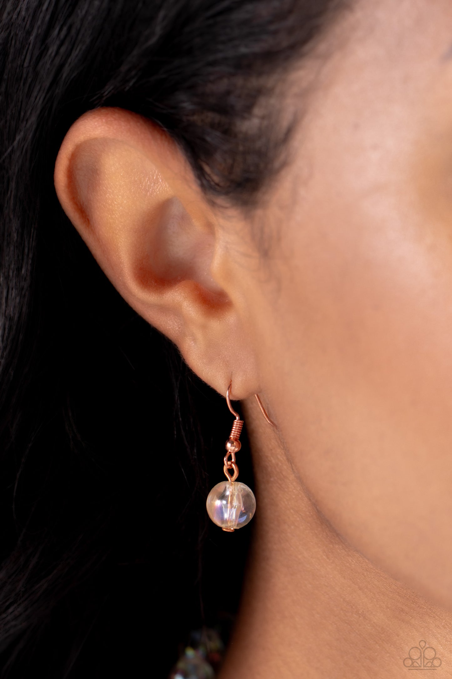 Paparazzi Accessories: Turn Back the LOCK - Copper Necklace