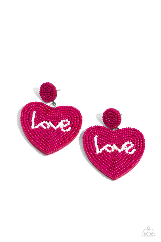 Paparazzi Accessories: Sweet Seeds - Pink Earring