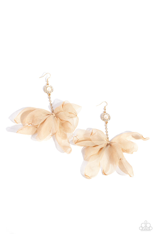 Paparazzi Accessories: Seriously Sheer - Brown Earring