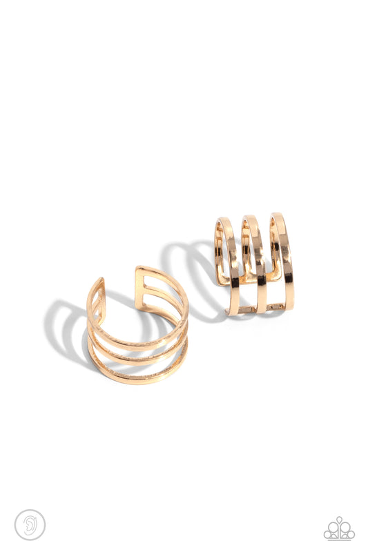 Paparazzi Accessories: Metro Mashup Ear Cuff